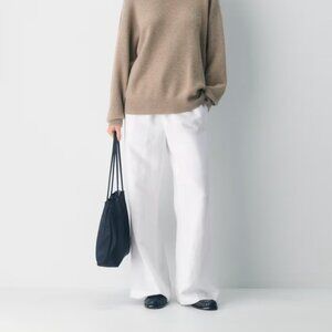 NWT Aritzia WILFRED CruiseLinen Lodge WHITE